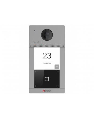 Вызывная панель HiWatch VDP-D4211W(B) в Северске Вызывные видеопанели малоабонентные Pintop.ru