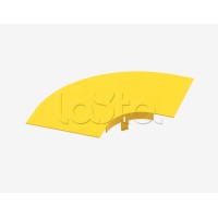 Крышка на горизонтальный изгиб на 90° Hyperline FBTR-240-ELB90CVR