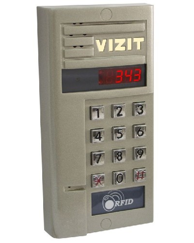 Блок вызова домофона Vizit БВД-343FCPL в Северске Блоки вызова многоабонентные Pintop.ru