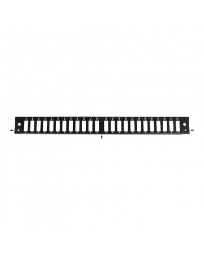 Панель лицевая для выдвижной оптич. полки, 24 SC Duplex/24 LC Quadra, черный Datarex DR-546145 в Северске Патч-панели Pintop.ru