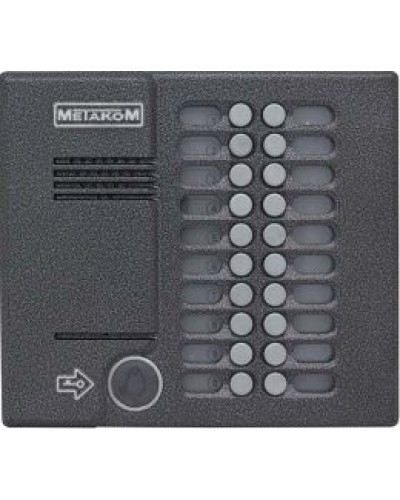 Блок вызова домофона антивандальный Метаком MK20.2-RFEVN в Северске Блоки вызова многоабонентные Pintop.ru