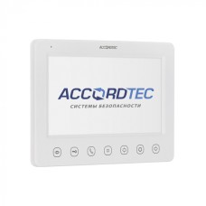 Монитор видеодомофон AccordTec AT-VD 751C/M/SD WH
