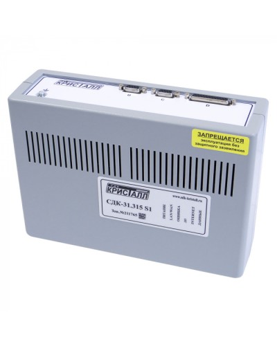 Блок контроля S1 Кристалл СДК-31.315S1(TCP/IP) в Северске Приемно-контрольные приборы Pintop.ru