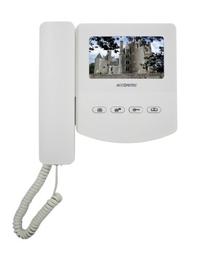Домофон AccordTec AT-VD433C EXEL WHITE в Северске Многоабонентные системы Pintop.ru