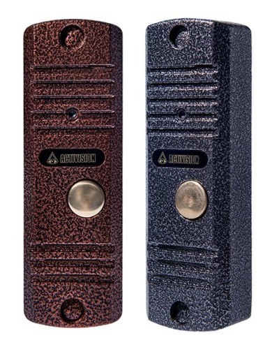 Панель вызывная накладная на 1 абонента Activision AVC-105 Panasonic (медь) в Северске Вызывные аудиопанели малоабонентные Pintop.ru