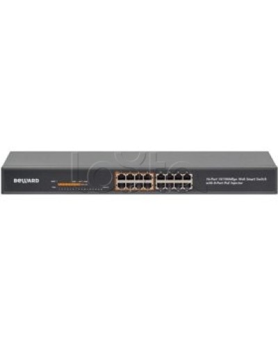 Коммутатор PoE 16-портовый Beward STW-16P8 в Северске Коммутаторы Pintop.ru