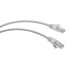 Патч-корд FTP, категория 5е, 5 м, LSZH, экранированный, серый Cabeus PC-FTP-RJ45-Cat.5e-5m-LSZH