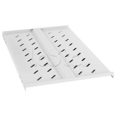 Полка 19" перфорированная глубиной 600 мм, усиленная до 100кг Cabeus SH-J018-FC-800m-100KG