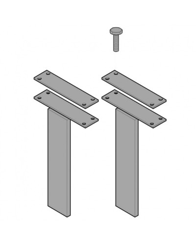Набор креплений для цепи C004 Came 119RICX015 в Северске Запчасти для шлагбаумов и автоматики Pintop.ru