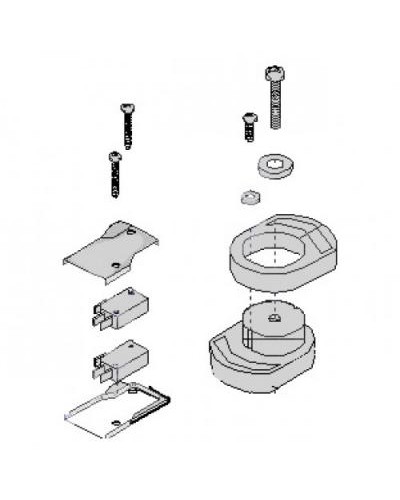 Механизм разблокировки FAST Came 119RID234 в Северске Запчасти для шлагбаумов и автоматики Pintop.ru