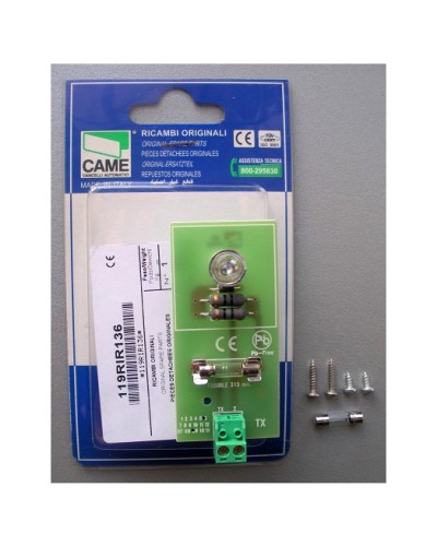 Плата TX DIR Came 119RIR136 в Северске Запчасти для шлагбаумов и автоматики Pintop.ru