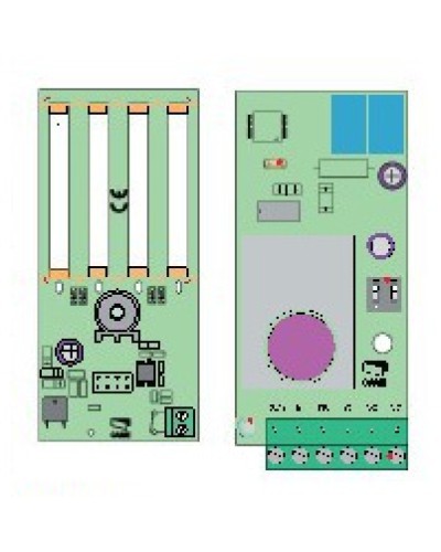 Плата TX DIW01 DBC01 Came 119RIR253 в Северске Запчасти для шлагбаумов и автоматики Pintop.ru