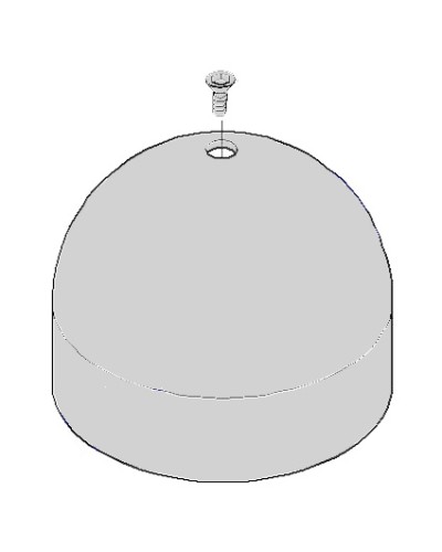 Крышка верхняя CAT Came 119RIX009 в Северске Запчасти для шлагбаумов и автоматики Pintop.ru
