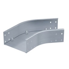 Угол горизонтальный 45 градусов 80х200, 1,5 мм, горячий цинк, в комплекте с крепежными элементами и соединительными пластинами, необходимыми для монтажа