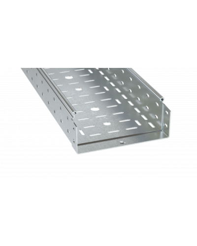Лоток перфорированный 80х500х3000, 2,0 мм, горячеоцинкованный DKC SPH30850HDZ в Северске Кабельные лотки Pintop.ru