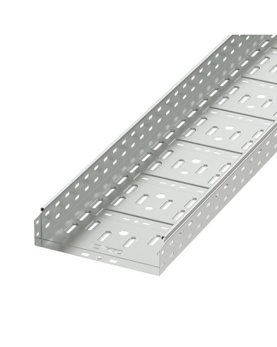 Лоток перфорированный 300х80 L2000, горячеоцинкованный DKC 35315HDZ в Северске Кабельные лотки Pintop.ru