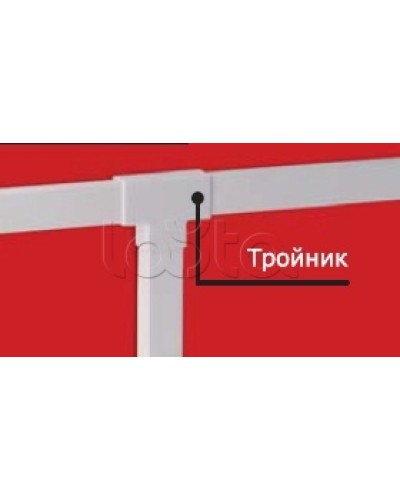 Тройник IM 22x10 DKC 00525 в Северске Аксессуары для кабель-канала Pintop.ru