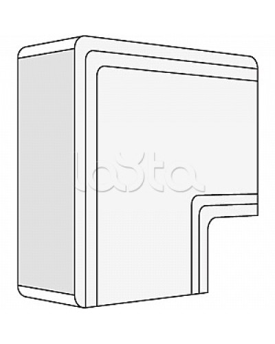 Угол плоский 150x60 NPAN DKC 01747 в Северске Аксессуары для кабель-канала Pintop.ru