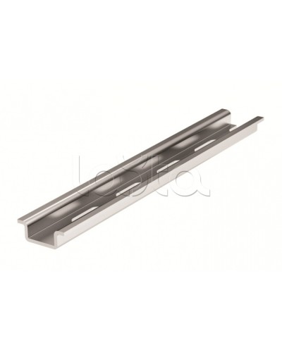 DIN-рейка OMEGA 2F 15.5х5.5 с перфорацией DKC 02130 в Северске Крепежные изделия Pintop.ru