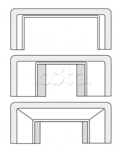 Набор адаптеров для миниканалов DKC 10133 в Северске Аксессуары для кабель-канала Pintop.ru