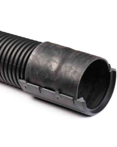 Муфта соединительная (разъемная с фиксатором) для трубы двустенной диам. 110 мм DKC(017110) в Северске Повороты, муфты, тройники Pintop.ru