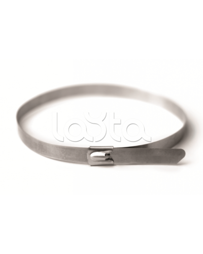 Хомут из нержавеющей стали AISI 304 13х400 DKC 27421 в Северске Стяжки-хомуты Pintop.ru