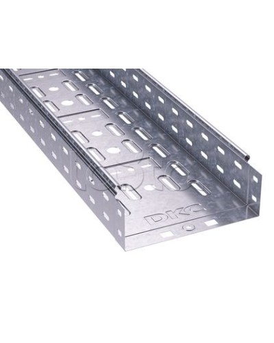 Лоток перфорированный 300х100 L3000, горячеоцинкованный DKC 35344HDZ в Северске Кабельные лотки Pintop.ru