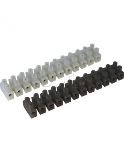 Клемник полипропилен черный, 12р, 450V, 76A, 16мм.кв. DKC 43512PL/R в Северске Клеммные колодки Pintop.ru