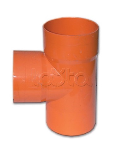 Тройник для двустенных труб, 90 град., полипропилен,д.200 мм DKC (020200) в Северске Повороты, муфты, тройники Pintop.ru