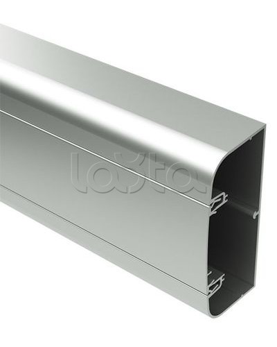 Кабель-канал алюминиевый 90х50 мм (с 1 крышкой), цвет серебристый металлик DKC (09599) в Северске Кабель-канал Pintop.ru