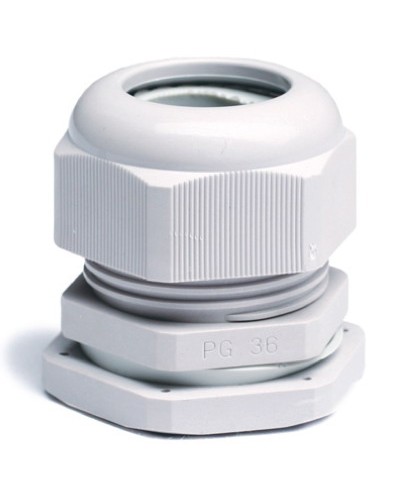 Зажим кабельный с контргайкой, IP68, PG21, д.13 - 18 мм DKC 53000 в Северске Клеммные колодки Pintop.ru
