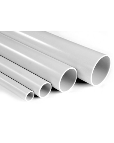 Труба гладкая ПВХ 16 мм 3 м тяжёлая DKC 63516 (90 м) в Северске Гладкая труба Pintop.ru