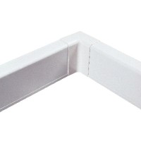 Угол внутренний для плинтусного короба 100х40 мм белый DKC AIR10042