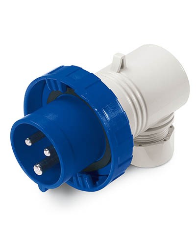 Вилка кабельная угловая IP67 16А 2P+E 230В DKC DIS2261633 в Северске Аксессуары для стоек и шкафов Pintop.ru