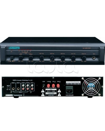 Микшер-усилитель DSPPA MP-300P в Северске Система оповещения и трансляции Dsppa Pintop.ru