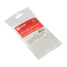 Хомут нейлоновый (2,5х120) (100шт.) EKF Basic (plc-c-2.5x120)