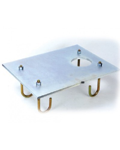 Пластина монтажная с анкерами для шлагбаума B680 H Faac 490139 в Северске Запчасти для шлагбаумов и автоматики Pintop.ru