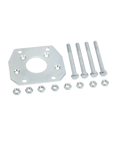 Пластина монтажная с анкерами для стойки Faac 737100 в Северске Запчасти для шлагбаумов и автоматики Pintop.ru