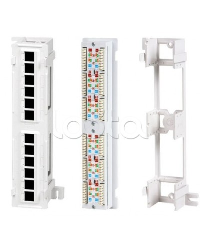 Патч-панель Hyperline PPW-12-8P8C-C5e в Северске Патч панель Pintop.ru