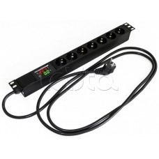 Блок розеток Hyperline SHE19-7SH-AV-2.5EU