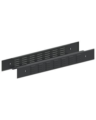 FORMAT Панель цоколя вентилируемая 100х800мм RAL7021 (2шт/компл) IEK (FO-00D-PCV-010-080-7021) в Северске Аксессуары для стоек и шкафов Pintop.ru
