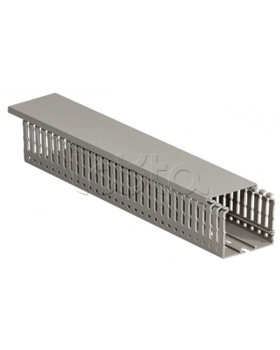 Кабель-канал перфорированный 60х40 ИМПАКТ IEK (CKM50-060-040-1-K03) в Северске Кабель-канал Pintop.ru