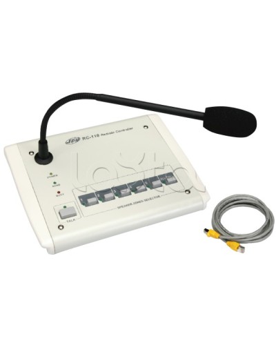 Станция настольная микрофонная JDM RC-110 в Северске Микрофонные консоли и микрофоны Pintop.ru