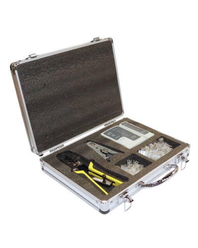 Набор инструментов для изготовления и тестирования патч-кордов LANMASTER LAN-NT-TK/PATCH-TST в Северске Аксессуары для стоек и шкафов Pintop.ru