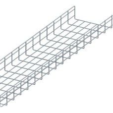 Лоток проволочный 100х150мм, Ф3.8мм, оцинкованный (3 м) LANMASTER LAN-MT100x150-3.8EZ