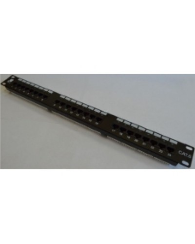 Патч-панель Lanmaster 24 порта с индикаторами, UTP, кат.6, 1U LANMASTER LAN-PPi24U6 в Северске Патч панель Pintop.ru