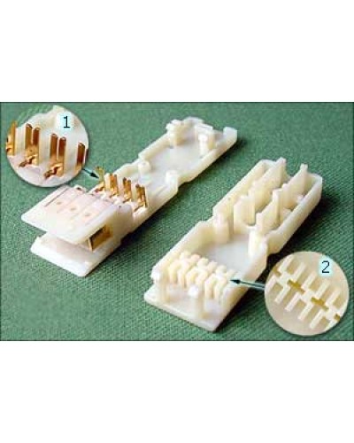 Вилка 2 пары 110 типа LANMASTER LAN-S110P2 в Северске Коннекторы Pintop.ru