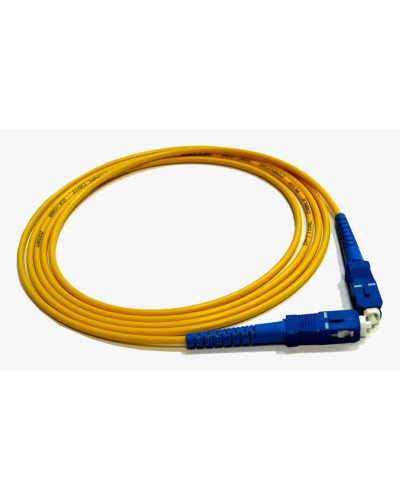 Шнур оптический SC-SC, simplex, 9/125, LSZH, 1 м LANMASTER LAN-SC-SC/SU-1.0 в Северске Патч-корды оптические Pintop.ru