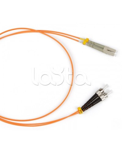 Патч-корд оптический LANMASTER LAN-ST-ST/OM2-2.0 в Северске Патч-корды и пигтейлы Pintop.ru
