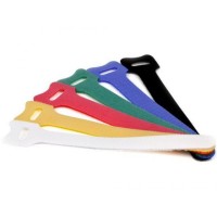 Хомут-липучка 135 мм, зеленый (20 шт.уп) LANMASTER LAN-VCM135-GN